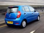 Hyundai i10 Blue 2010 года (UK)